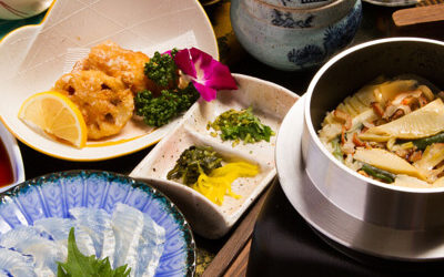 釜飯と茶そばの満腹御膳