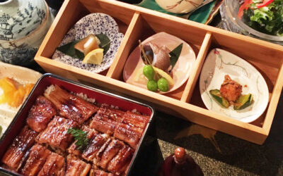 特選穴子重と茶そばの満腹御膳